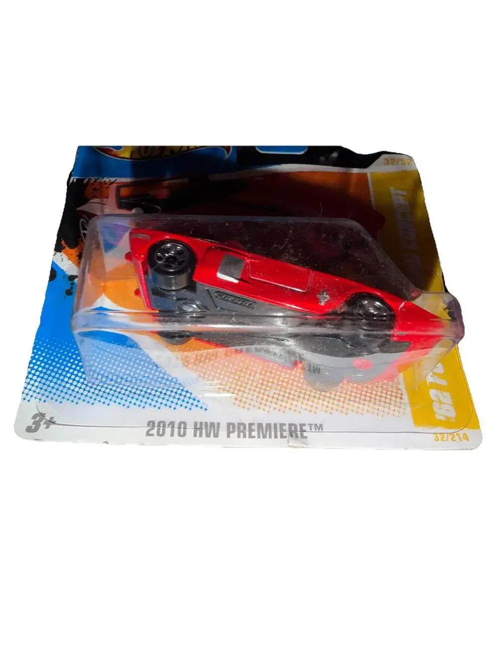 NEW Hot Wheels 2010 HW Premiere '62 Ford Mustang Concept 32/52 Red Short Card